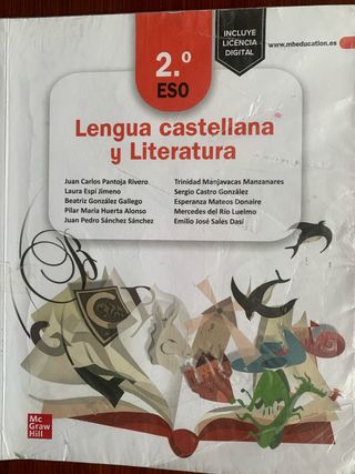 Lengua castellana y Literatura 2. ESO