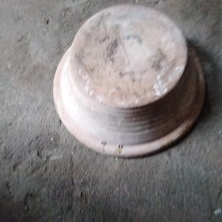 Jarra y cuenco barro antiguo