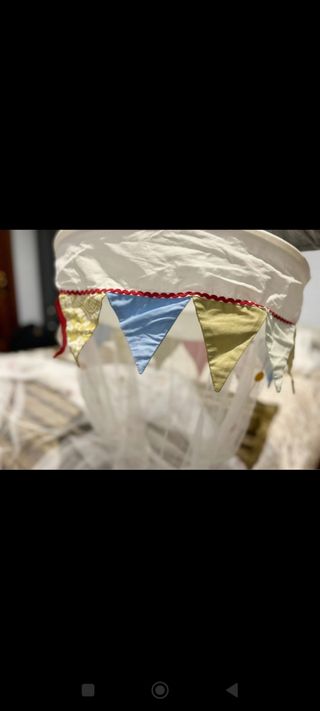 Dosel cuna infantil blanco