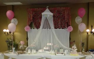 Dosel cuna infantil blanco