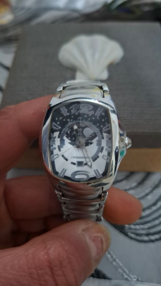 Chronotech Moon Phase - orologio acciaio