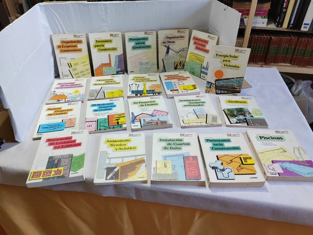 Libros albañilería y construcción