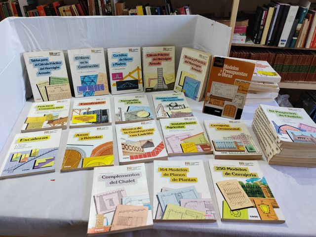 Libros albañilería y construcción