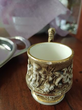 Capodimonte: Set da caffè 6 tazzine