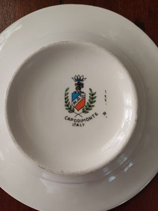 Capodimonte: Set da caffè 6 tazzine