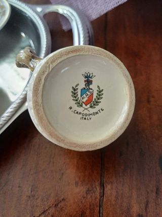 Capodimonte: Set da caffè 6 tazzine