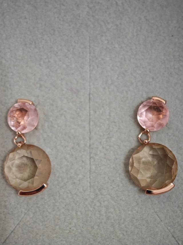 Pendientes Luxenter oro rosa