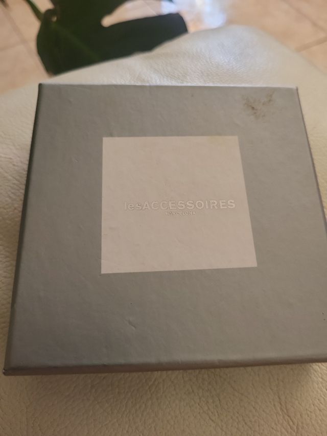 Broche novia plata brillante