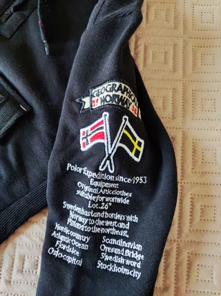 Sudadera Geographical Norway talla S