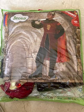 Disfraz caballero medieval niño 10-12