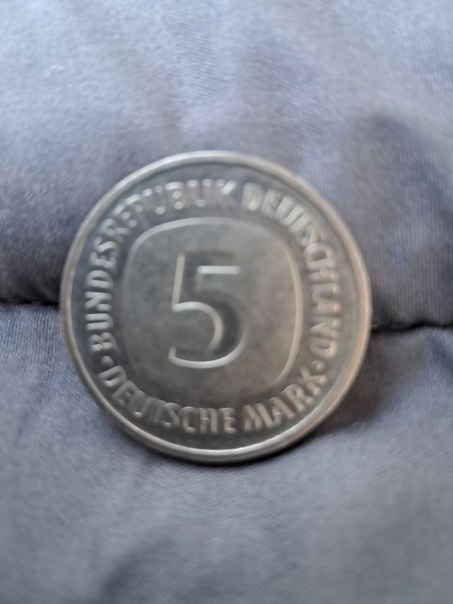 Moneta 5 Marchi Germania 1984