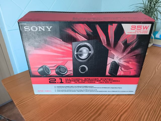 Sony SAS-D211 2.1 Multimedia Speakers