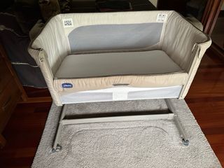 Cuna colecho Chicco - beige next to me magic