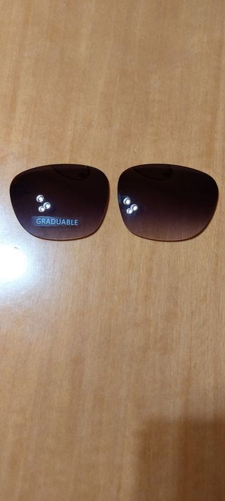 Lentes graduables marrones