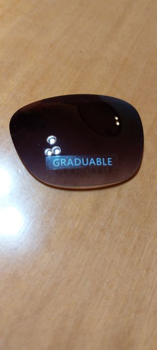 Lentes graduables marrones