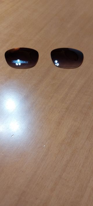 Lentes graduables marrones