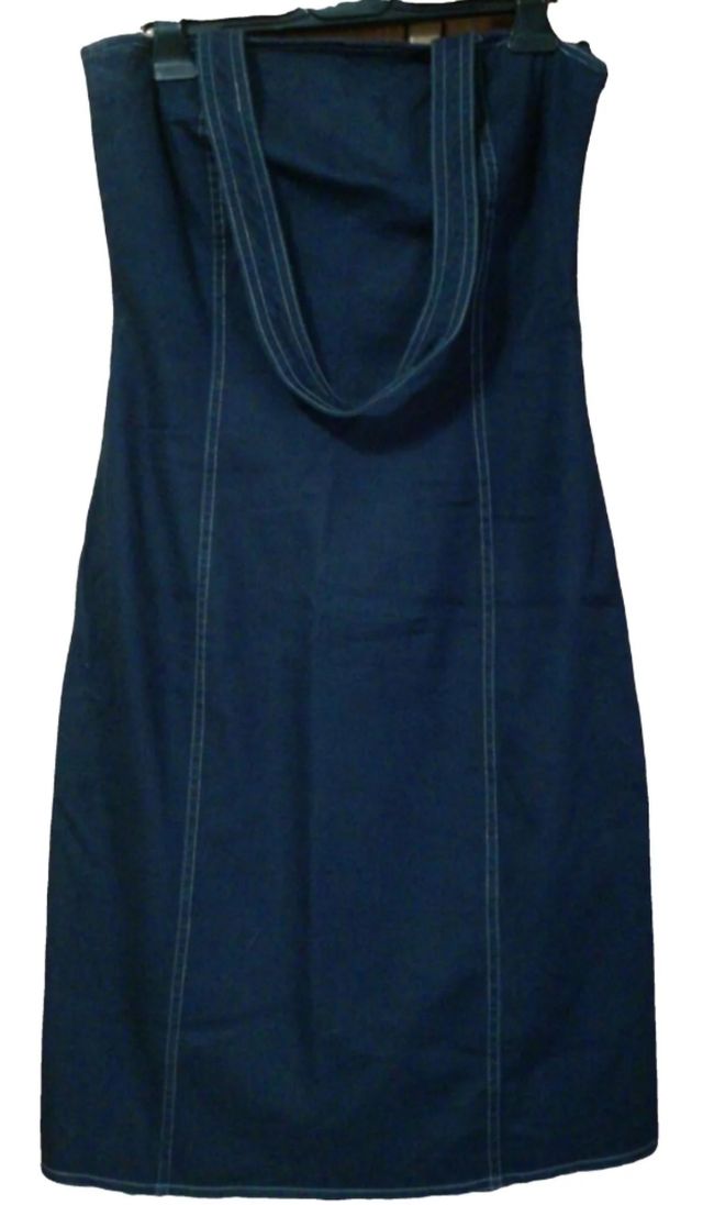 Vestito tubino vintage blu