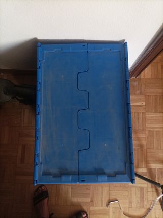 Caja plástica azul Bricomart - 200L