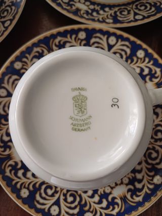 Set 6 tazze thè Schumann Bavaria