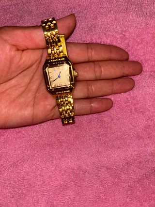 Reloj Charmplay dorado mujer