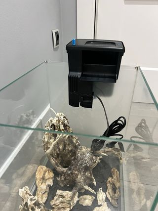 Acuario 35L + Decoración