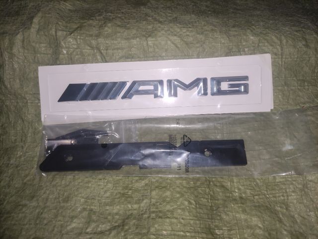 Logo AMG para parrilla