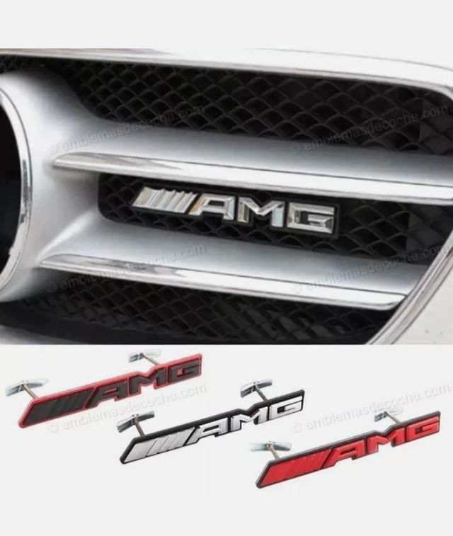Logo AMG para parrilla