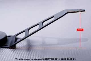 Tirante soporte escape MONSTER 821 / 1200 2017 21