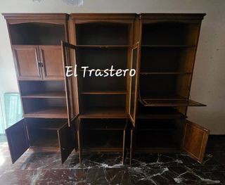 MUEBLE SALON MADERA MODULAR 

