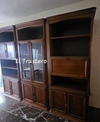 MUEBLE SALON MADERA MODULAR 

