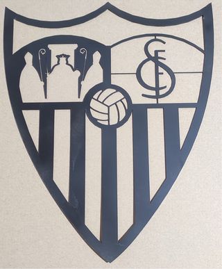 Escudo Sevilla CF - Decoración Metal
