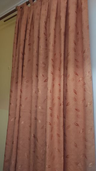 Juego de cortinas dobles