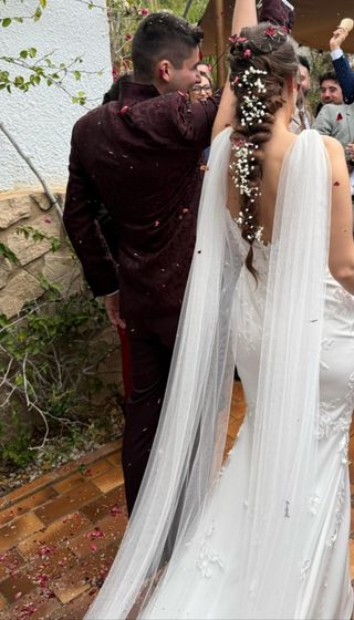 Alas de novia de tul personalizadas