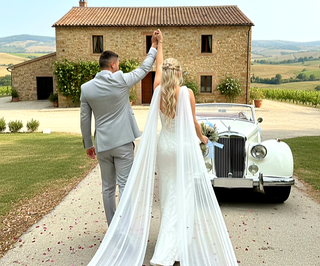 Alas de novia de tul personalizadas