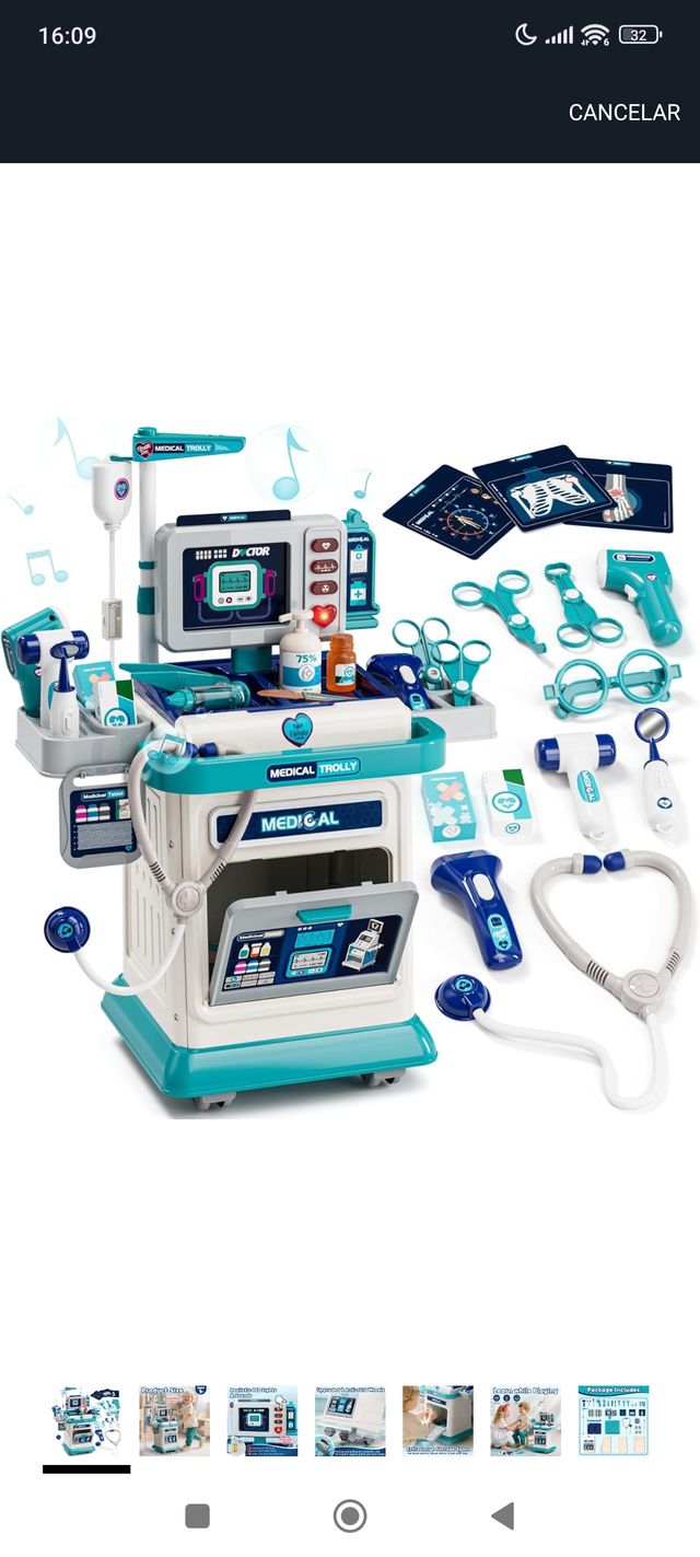 Carrito Médico Infantil Completisimo