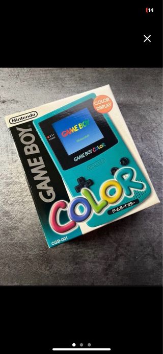 Game Boy Color turquesa - Japón