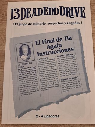 Juego La Herencia de Tia Agata