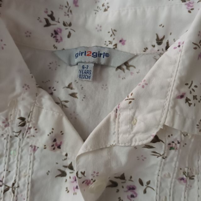 Conjunto niña verano: blusa+shorts