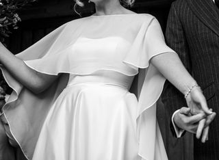Vestido novia palabra de honor blanco