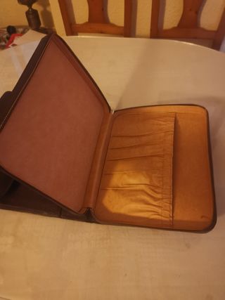 Maletín Piel Marrón