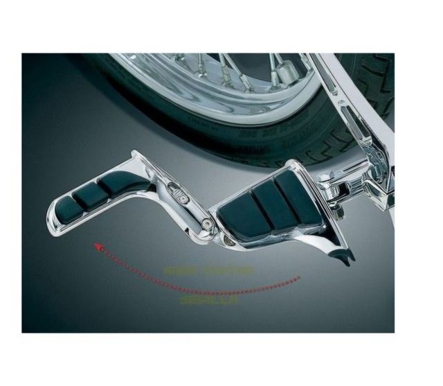 Estriberas Extensibles harley o Japonesa  kuryakyn