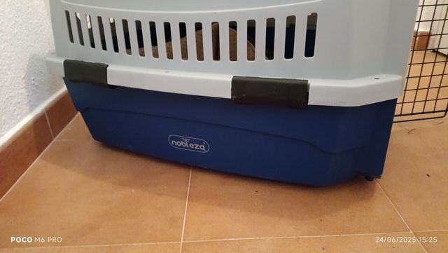 Transportín mascotas mediano.