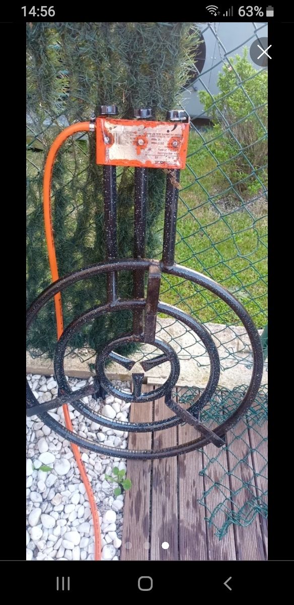 Alquilo Aro paellero, paella, bombona