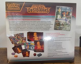 Cambio por cartas o Vendo ETB LLAMAS OBSIDIANAS