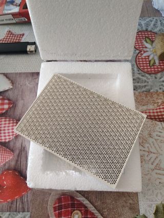 Placa cerámica quemador