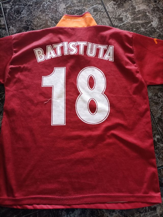 Camiseta AS Roma Batistuta