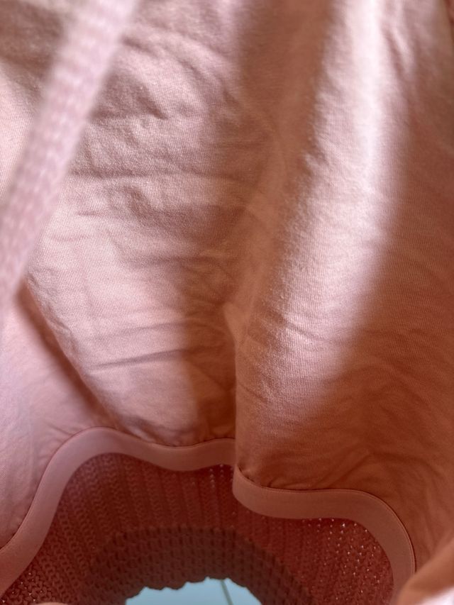 Top Hollister rosa tejido