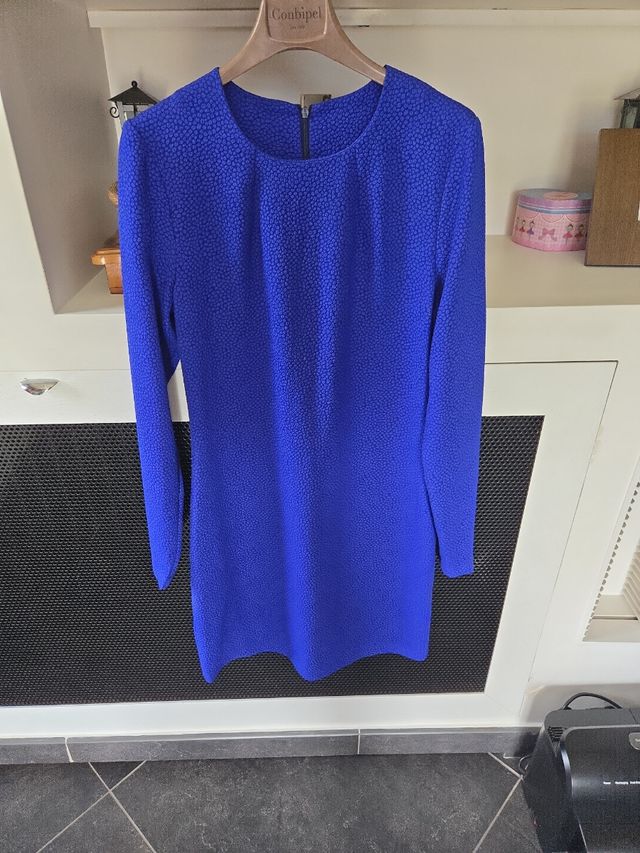 Vestito blu elettrico