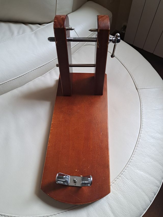 Porta prosciutto in legno massello - 2 pezzi