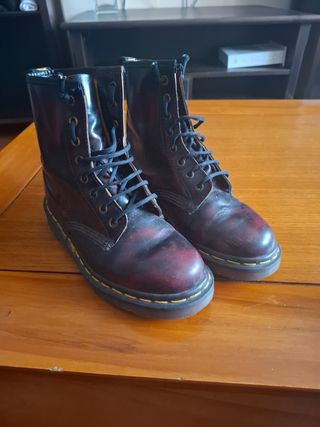 Botas Dr. Martens 1460 - Rojo Burdeos